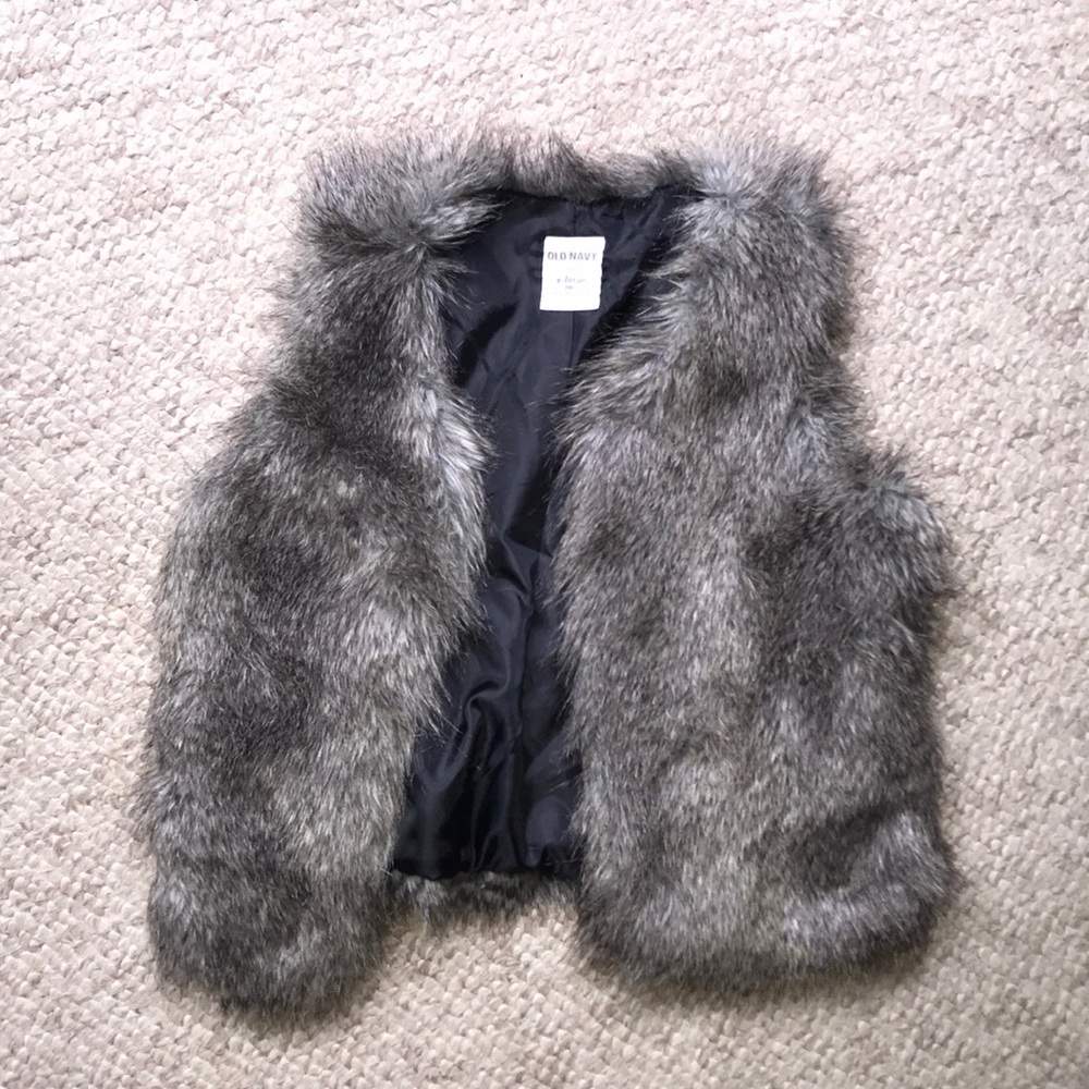 Fur Vest by Old Navy